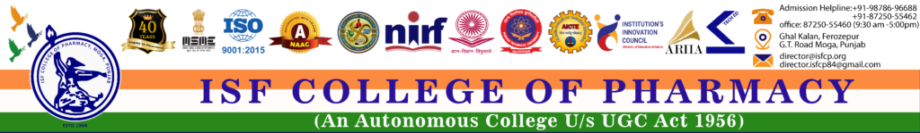 ISF-COLLEGE OF PHARMACY, MOGA, PUNJAB